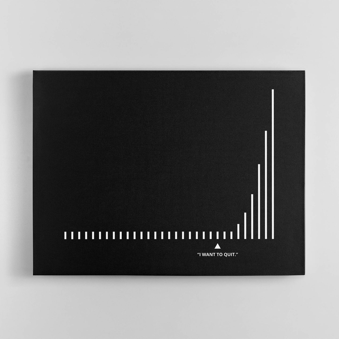 Don't Quit inspirational wall art