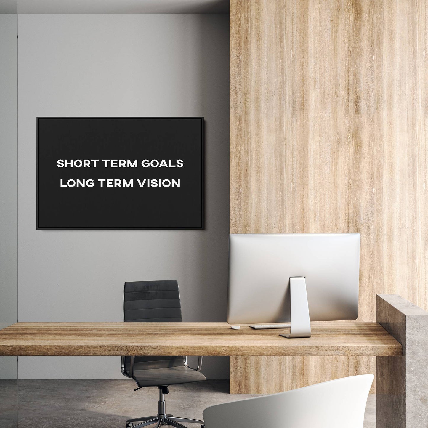 Short Term Goals office desk inspiration