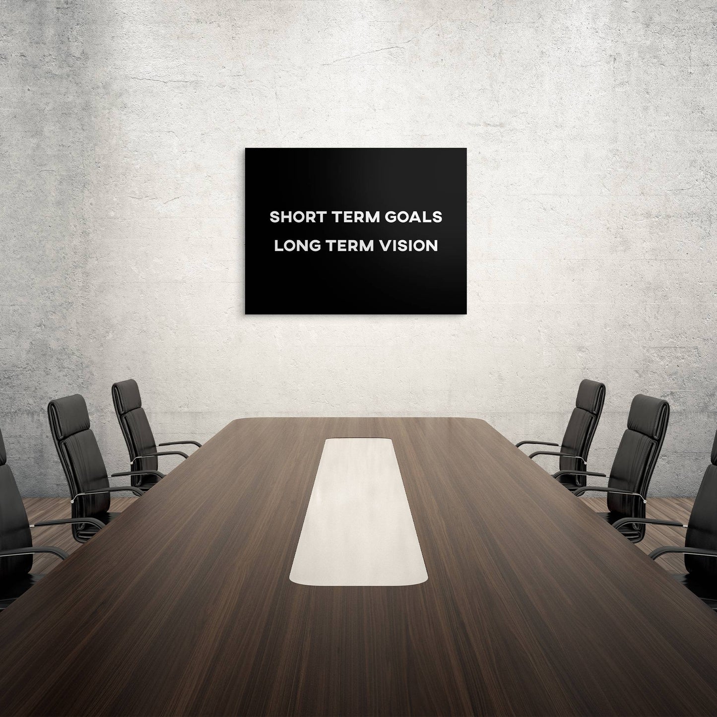 Short Term Goals office conference room decor