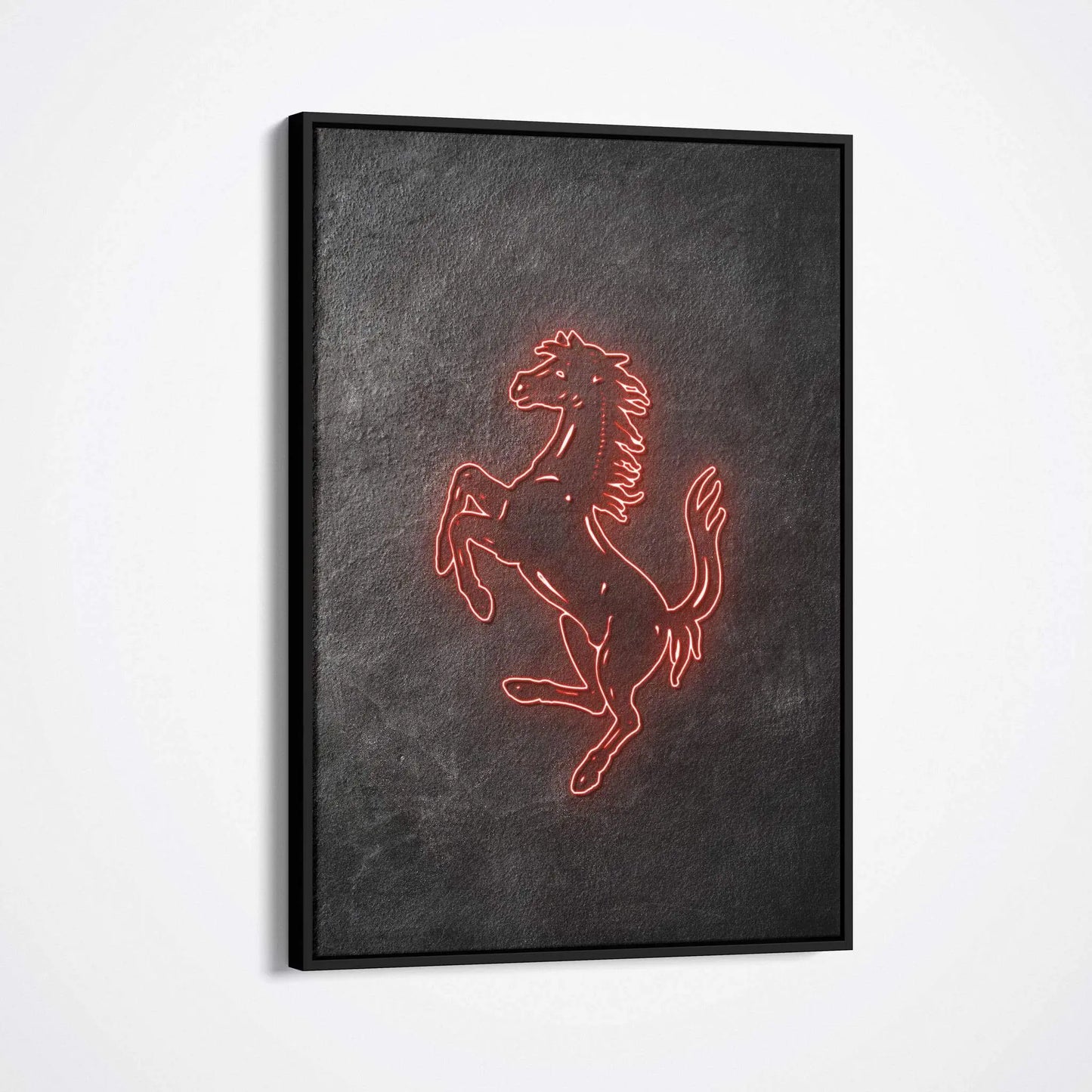 Neon Ferrari-BOSS Art Culture
