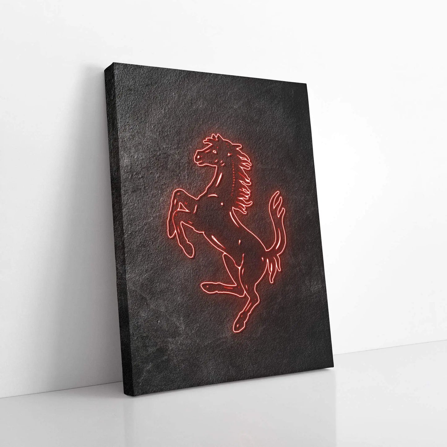 Neon Ferrari-BOSS Art Culture
