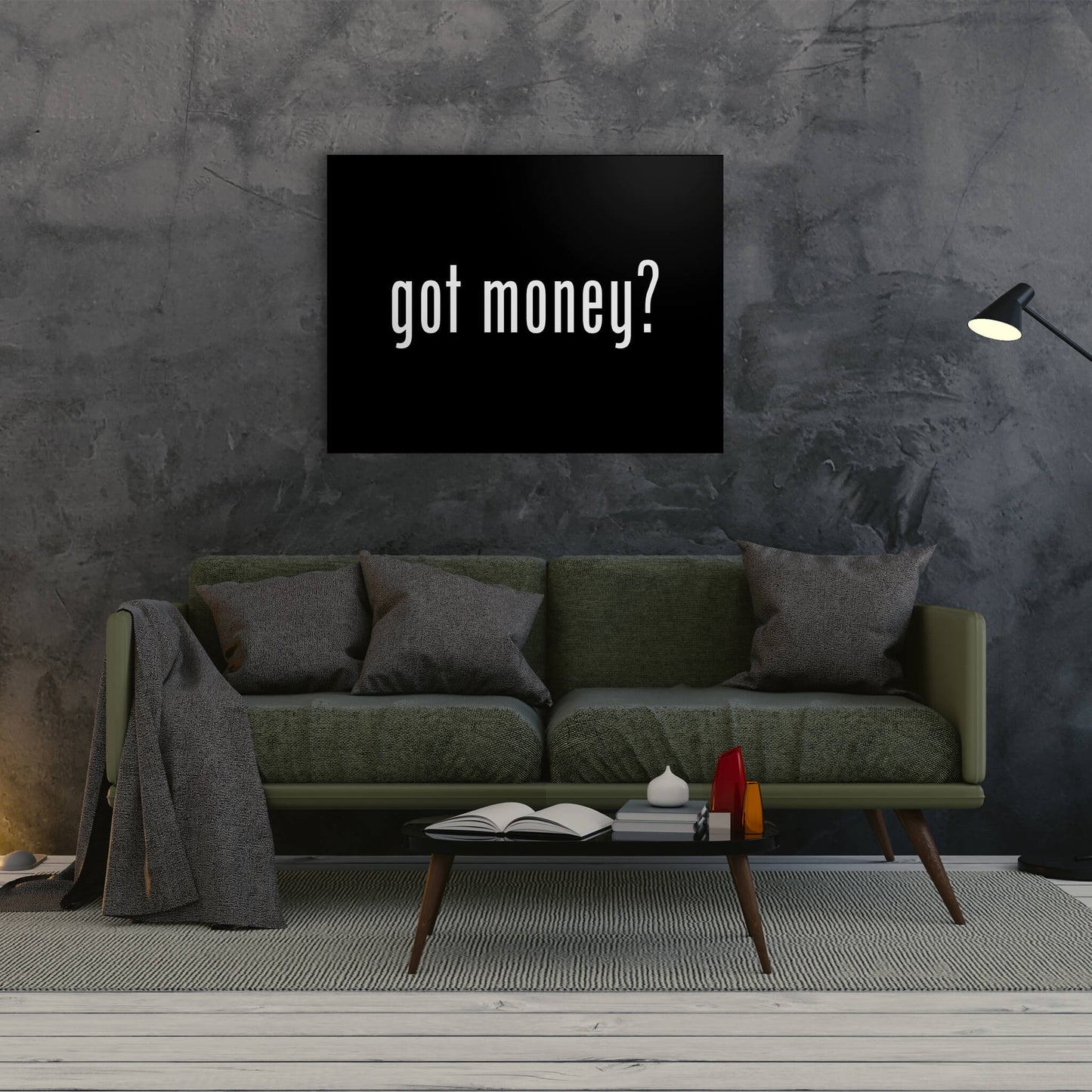 Got Money living room mockup