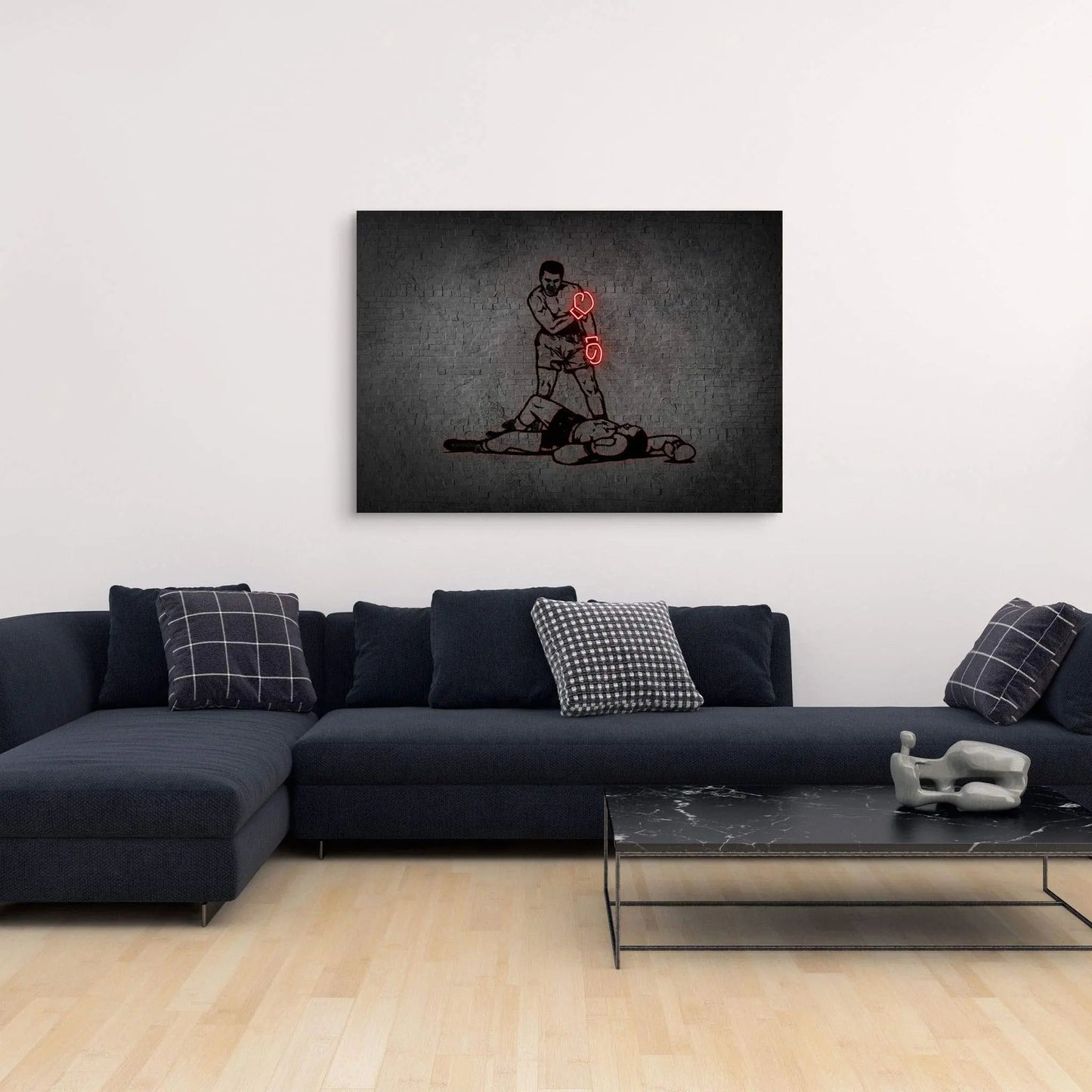 Neon Muhammad Ali-BOSS Art Culture