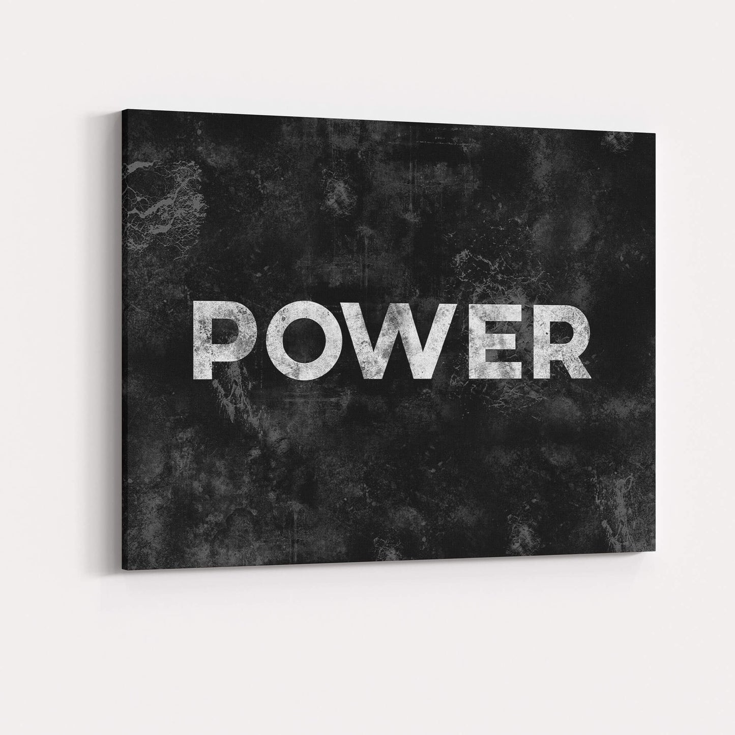 Power canvas wall art