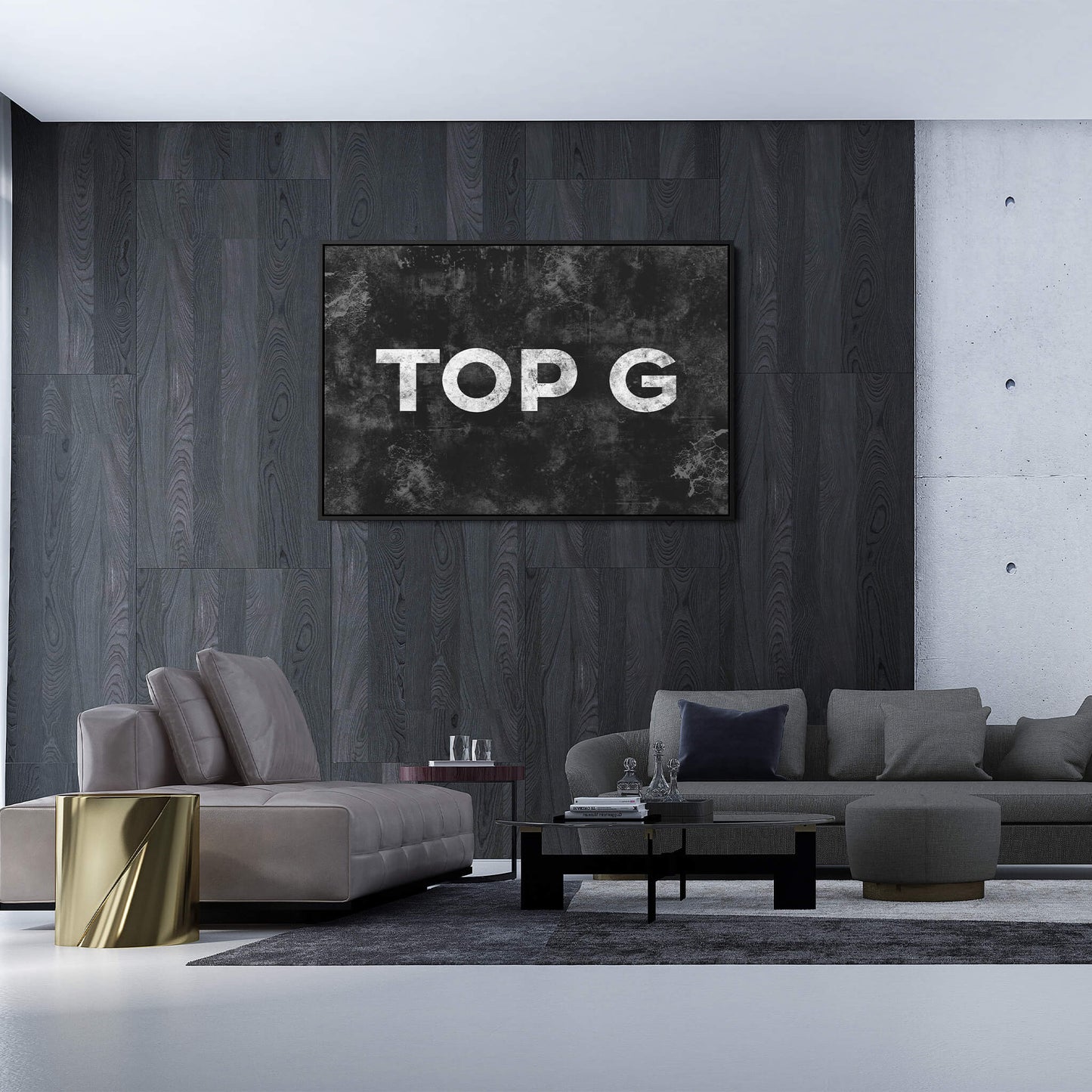 Top G living room wall art ideas