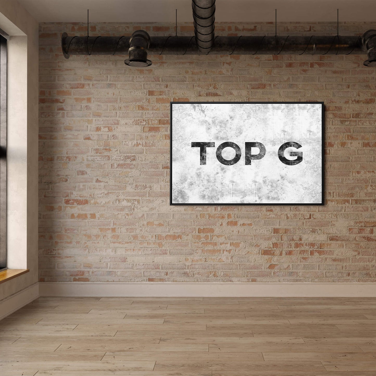 Top G plain wall example