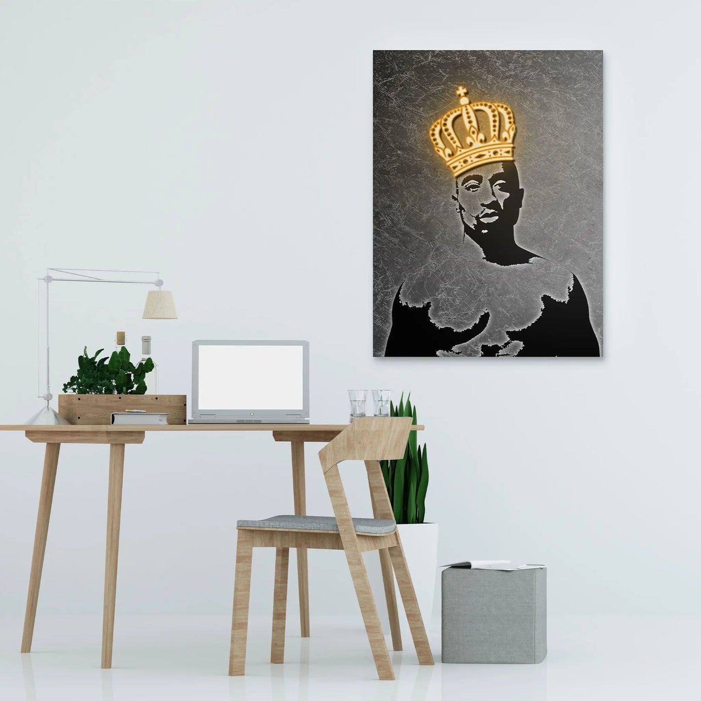 Neon Tupac-BOSS Art Culture