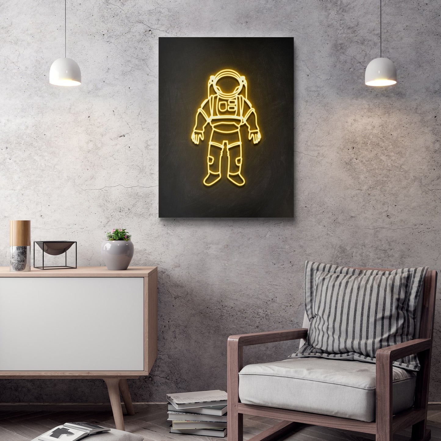 Yellow Astronaut-BOSS Art Culture