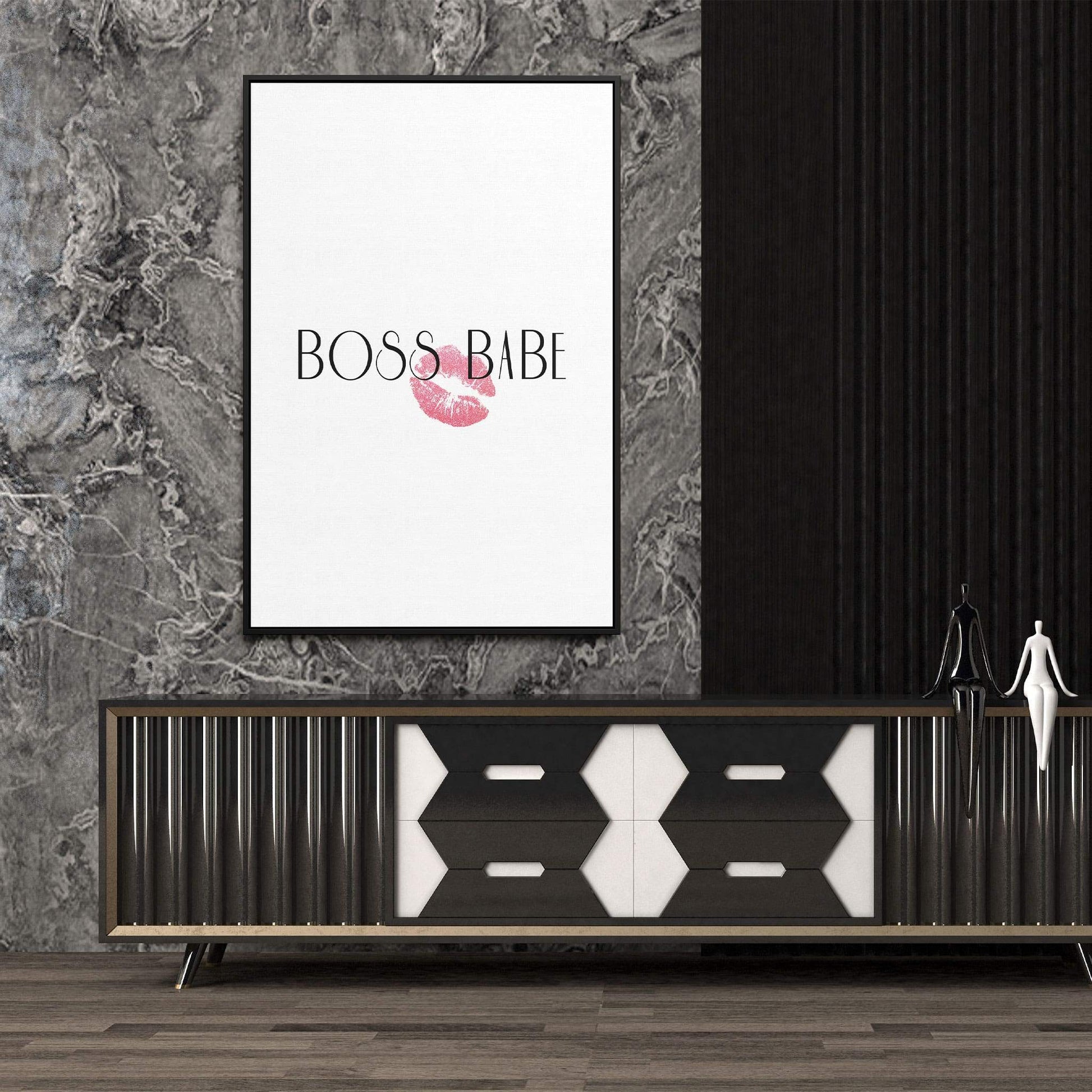 Boss Babe Kiss-BOSS Art Culture