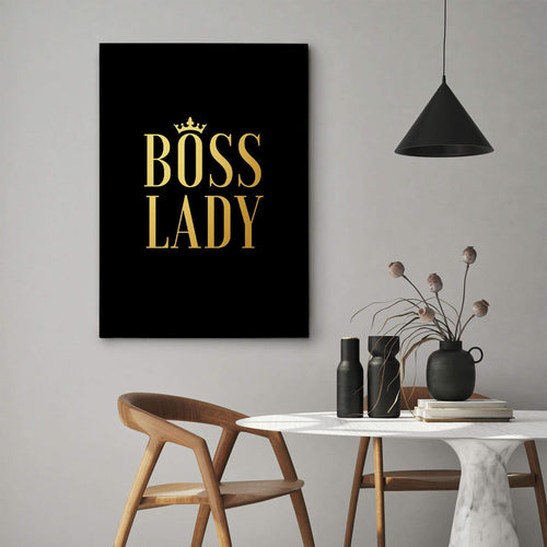 Gold Boss Lady-BOSS Art Culture
