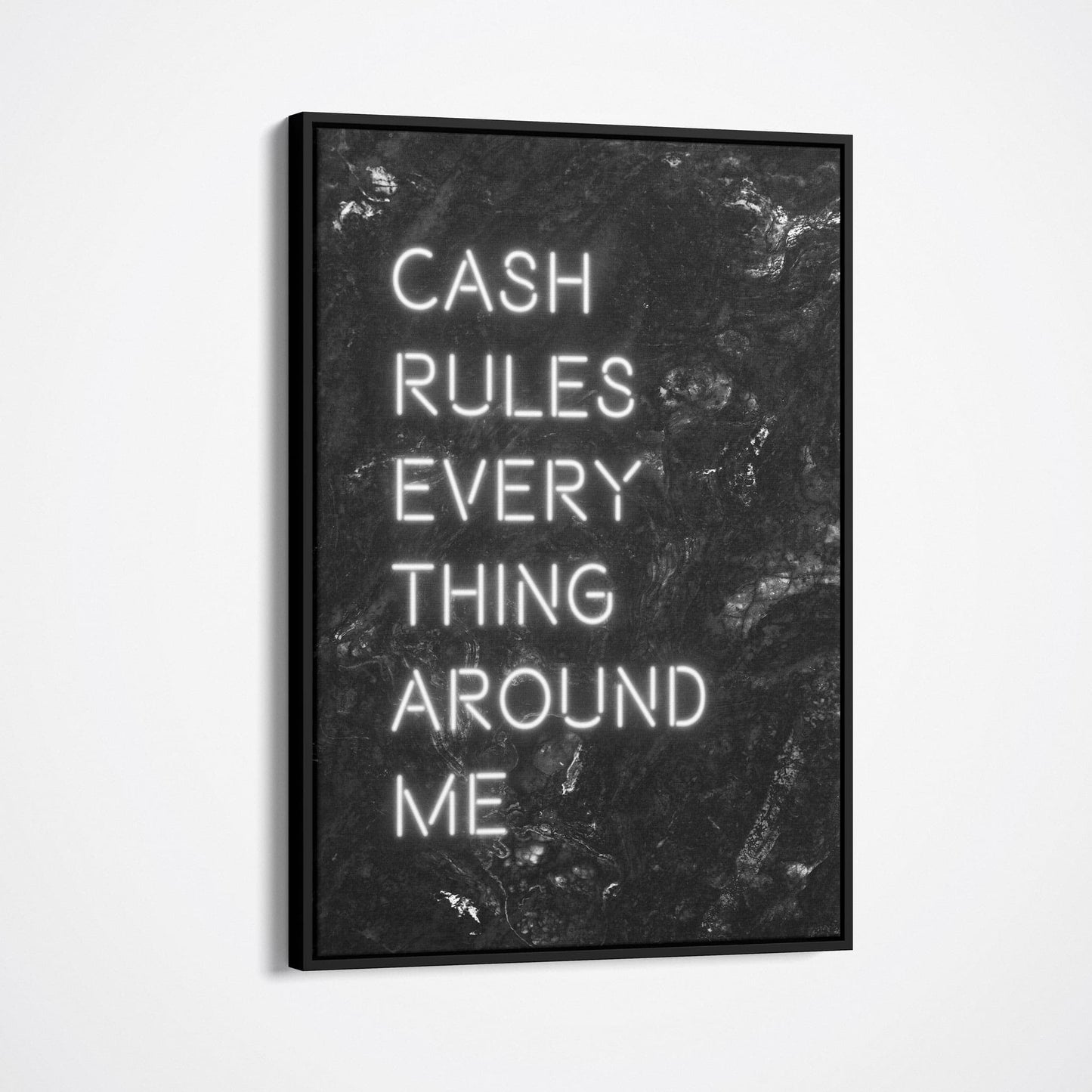 Neon Cash Rules-BOSS Art Culture