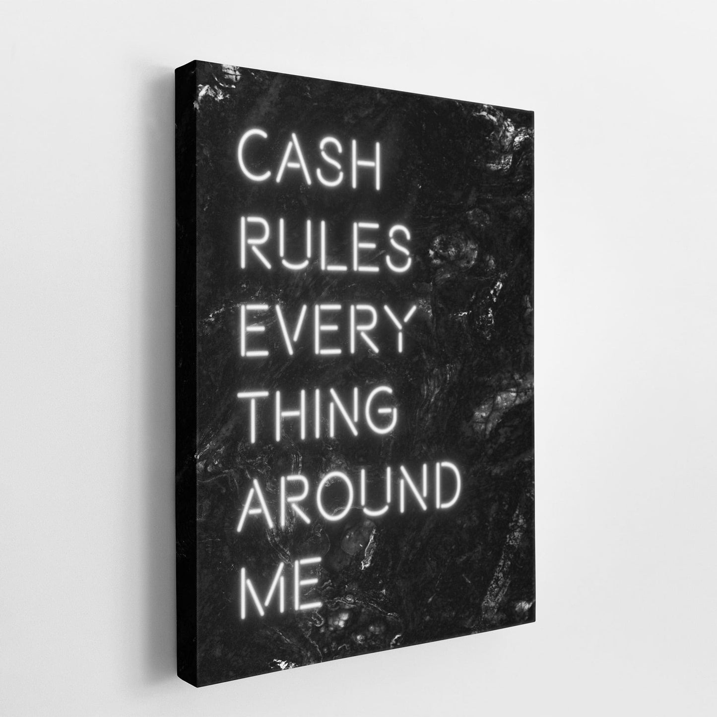 Neon Cash Rules-BOSS Art Culture