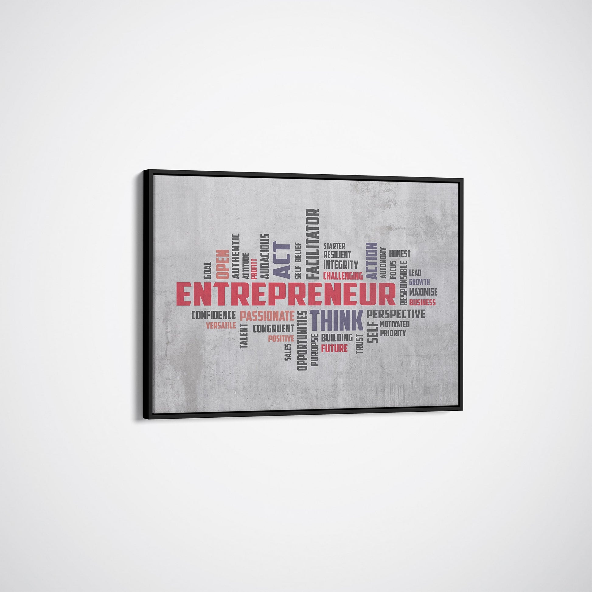 Entrepreneur In Words-BOSS Art Culture