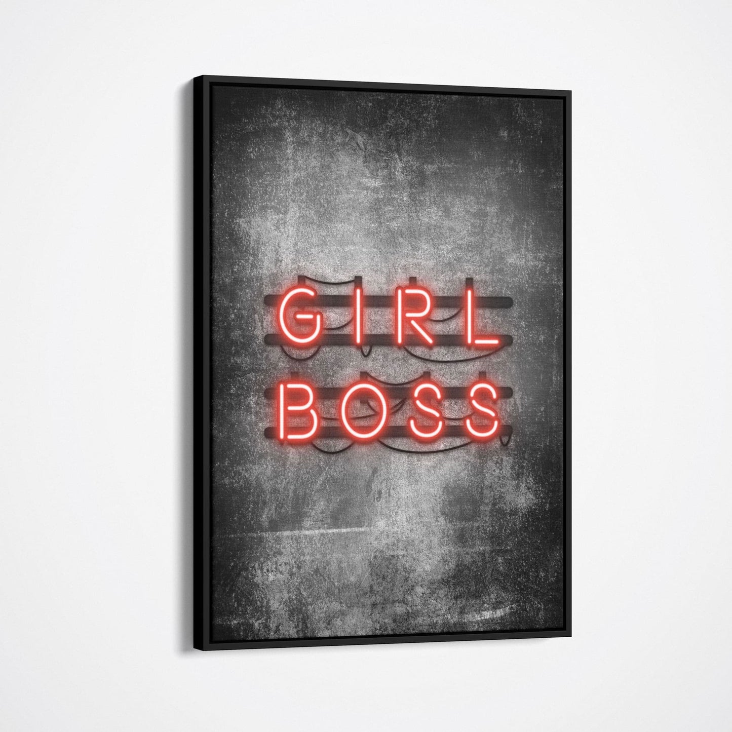 Girl Boss Neon Sign-BOSS Art Culture