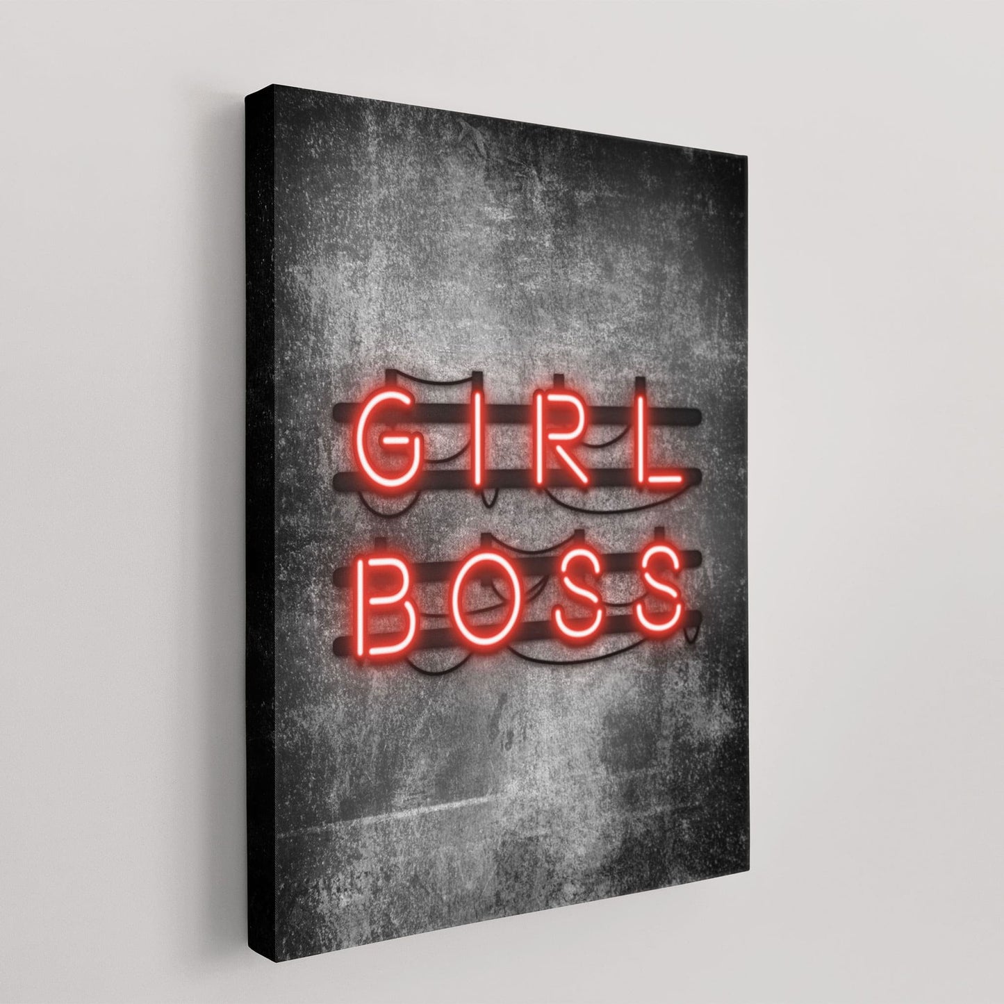 Girl Boss Neon Sign-BOSS Art Culture