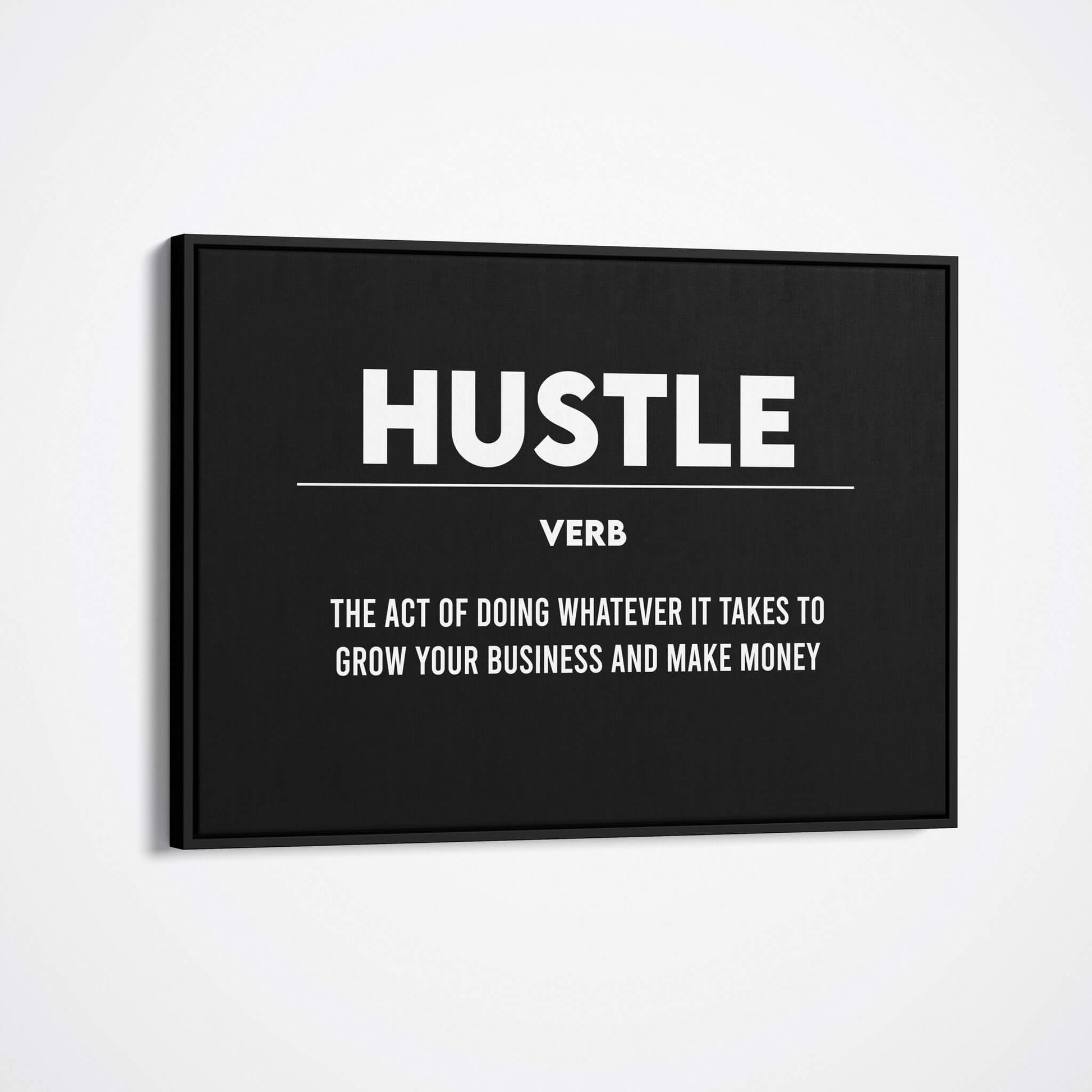 Hustle Definition-BOSS Art Culture