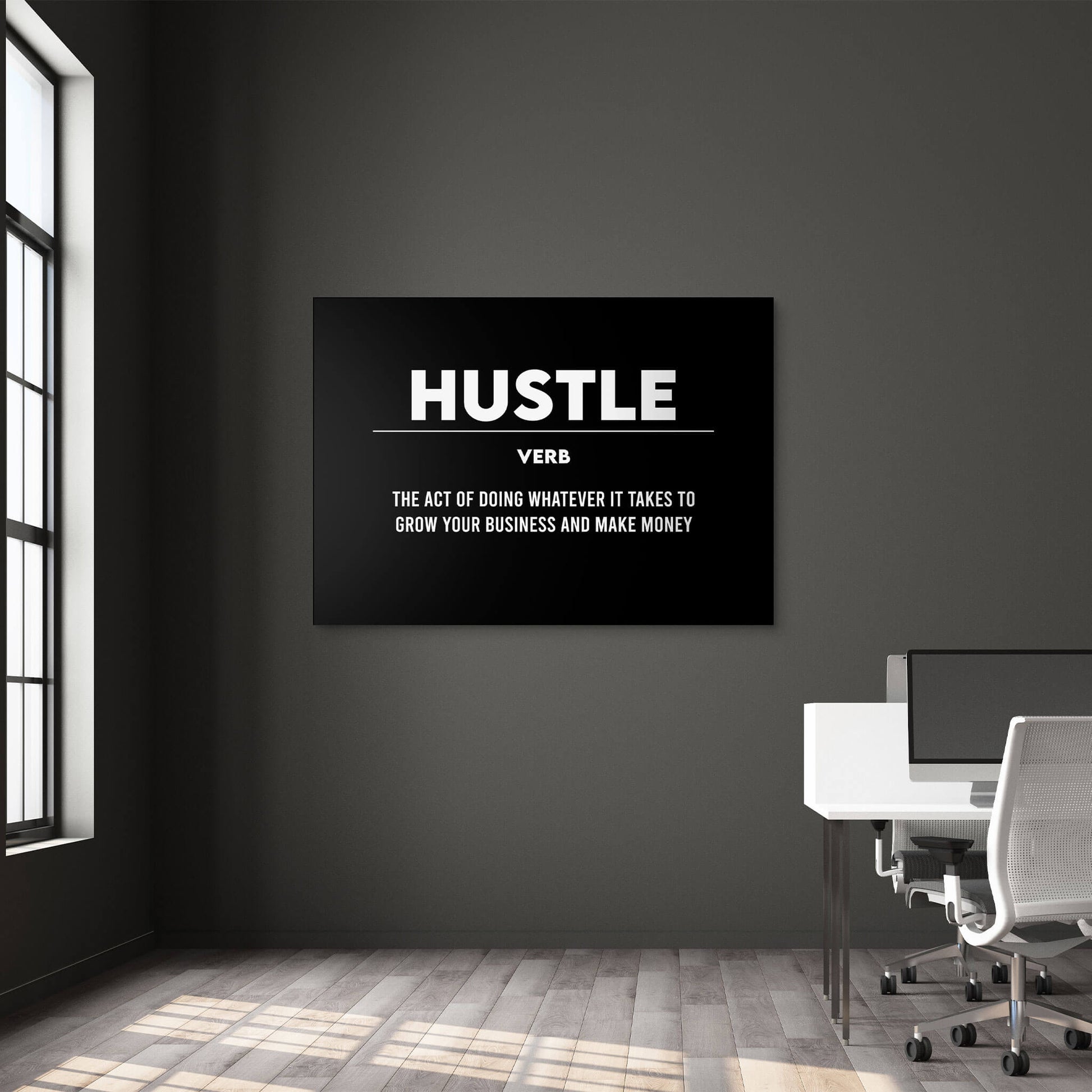 Hustle Definition-BOSS Art Culture