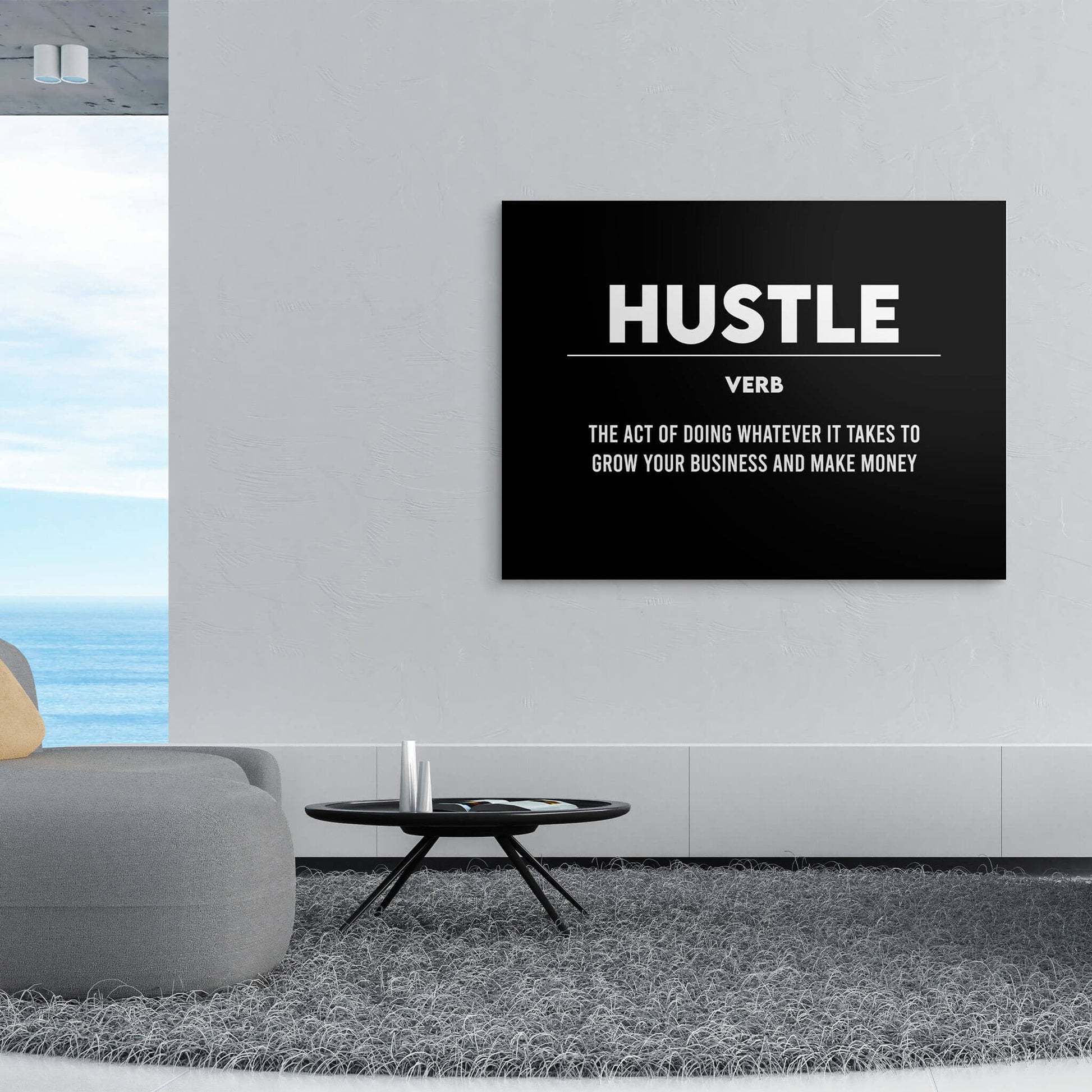 Hustle Definition-BOSS Art Culture