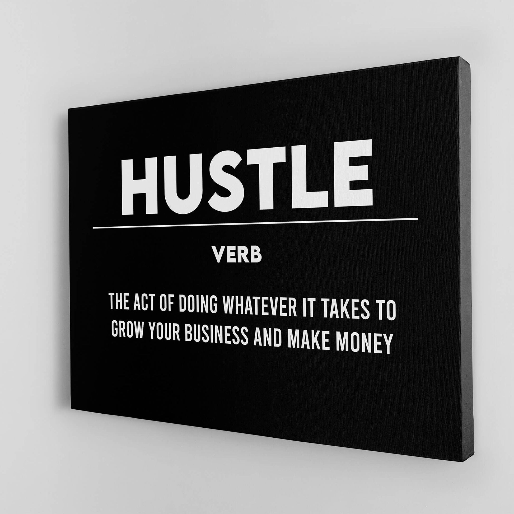 Hustle Definition-BOSS Art Culture