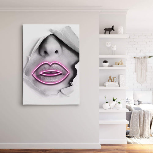 Neon Lips-BOSS Art Culture