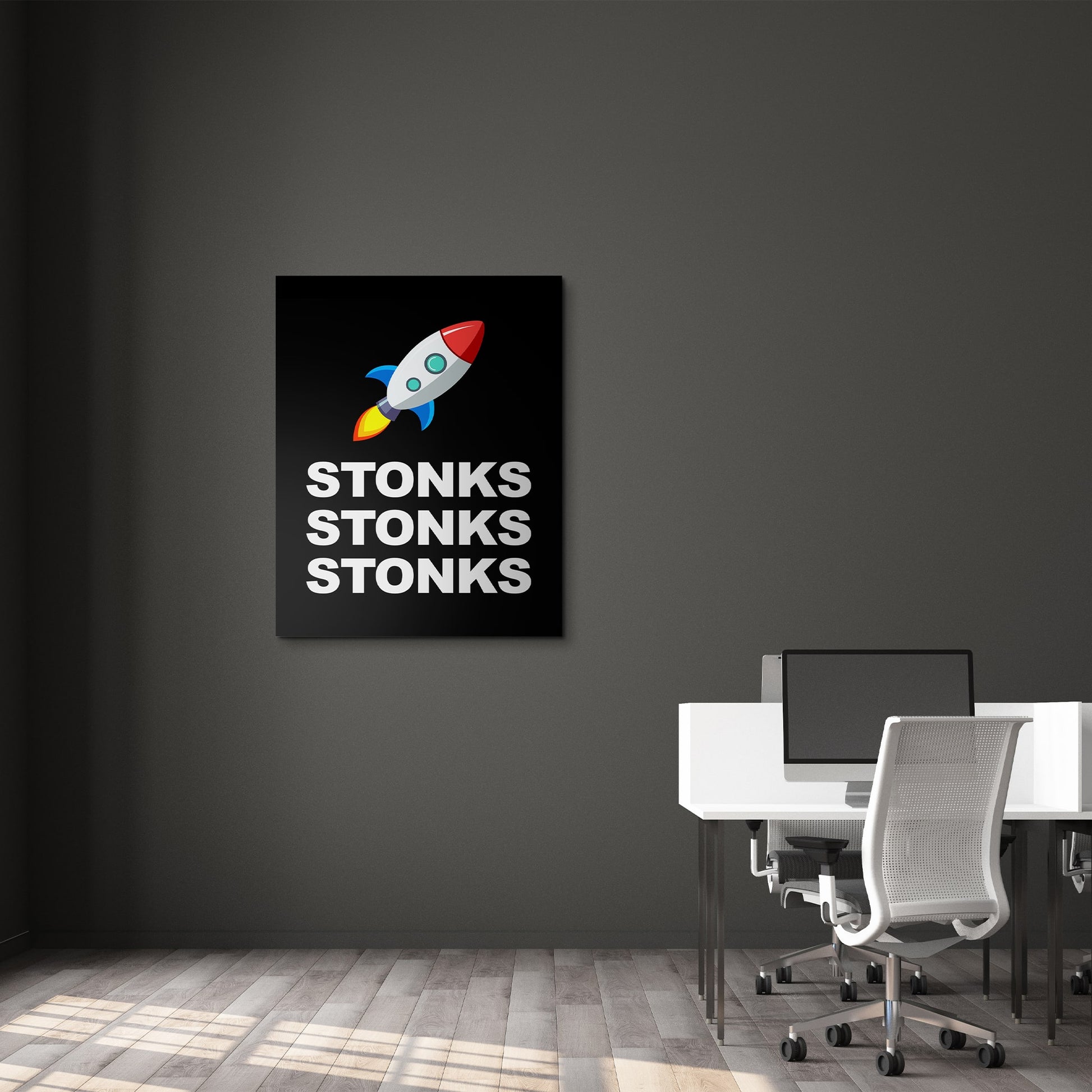 Stonks Stonks Stonks-BOSS Art Culture