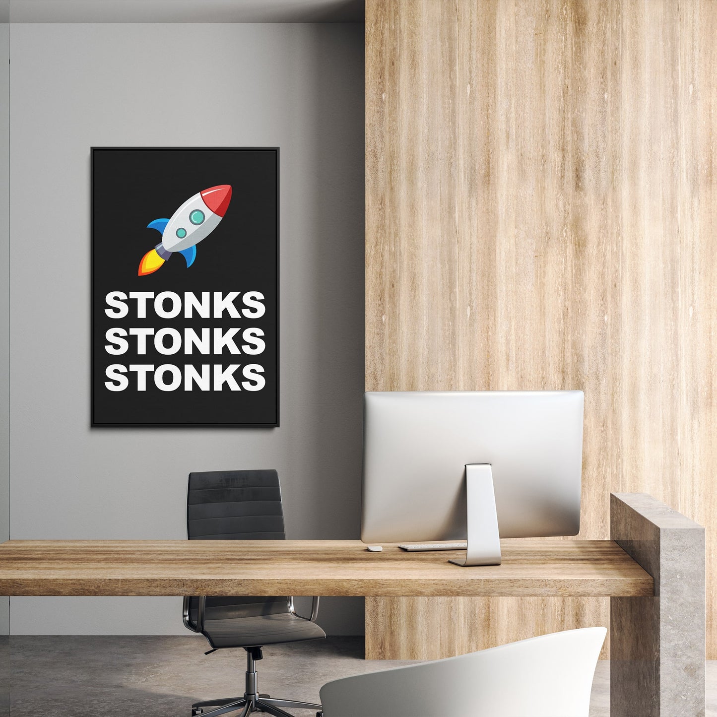 Stonks Stonks Stonks-BOSS Art Culture