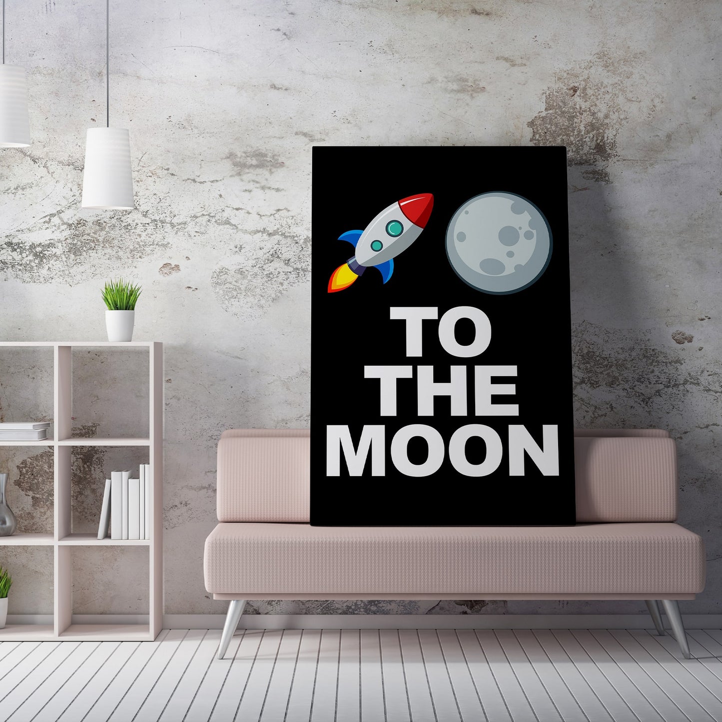 To The Moon-BOSS Art Culture