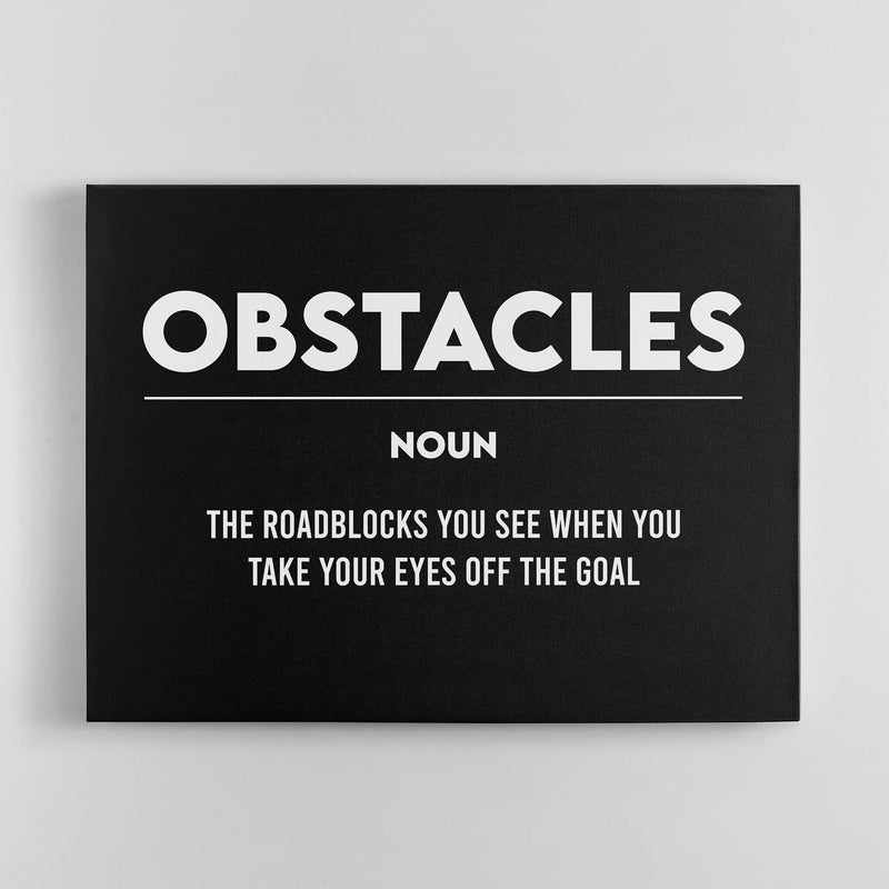 Obstacles Definition-BOSS Art Culture