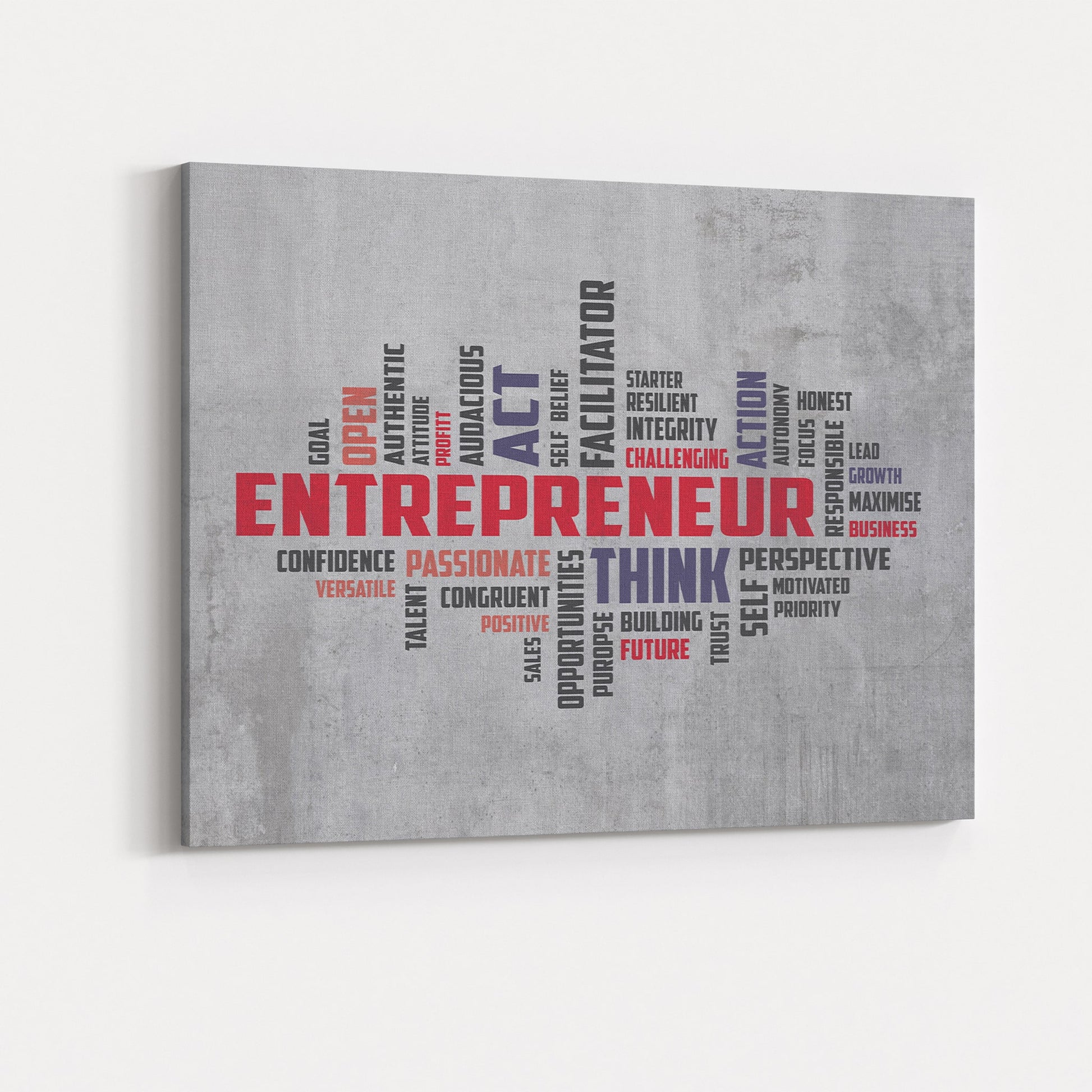 Entrepreneur In Words-BOSS Art Culture