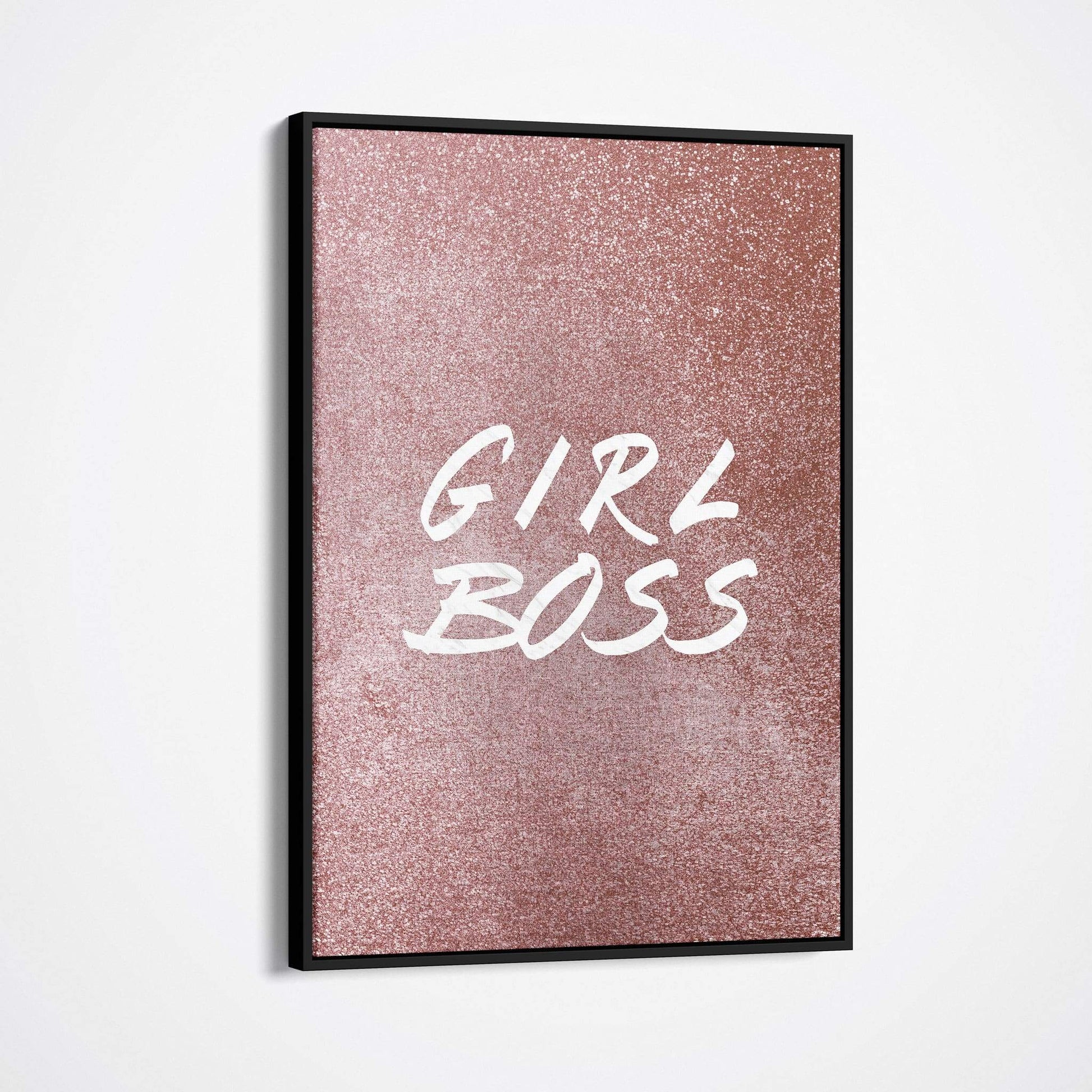 Rose Gold Girl Boss-BOSS Art Culture