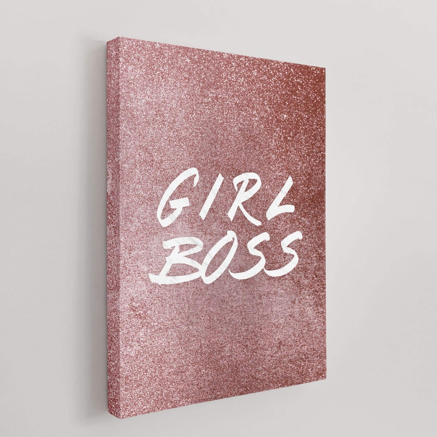 Rose Gold Girl Boss-BOSS Art Culture