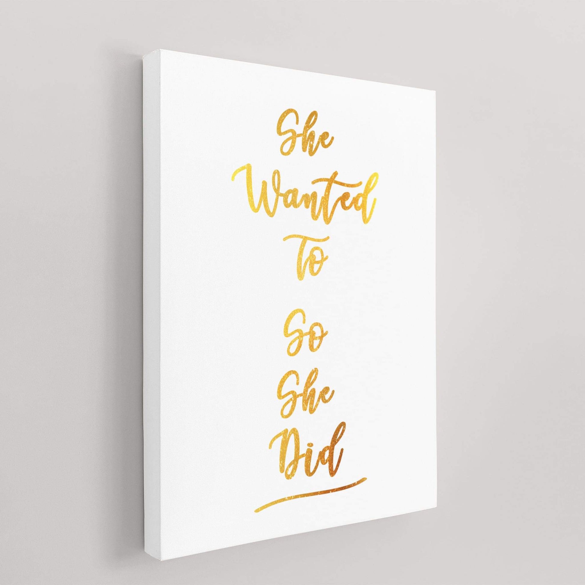 She Wanted to So She Did-BOSS Art Culture