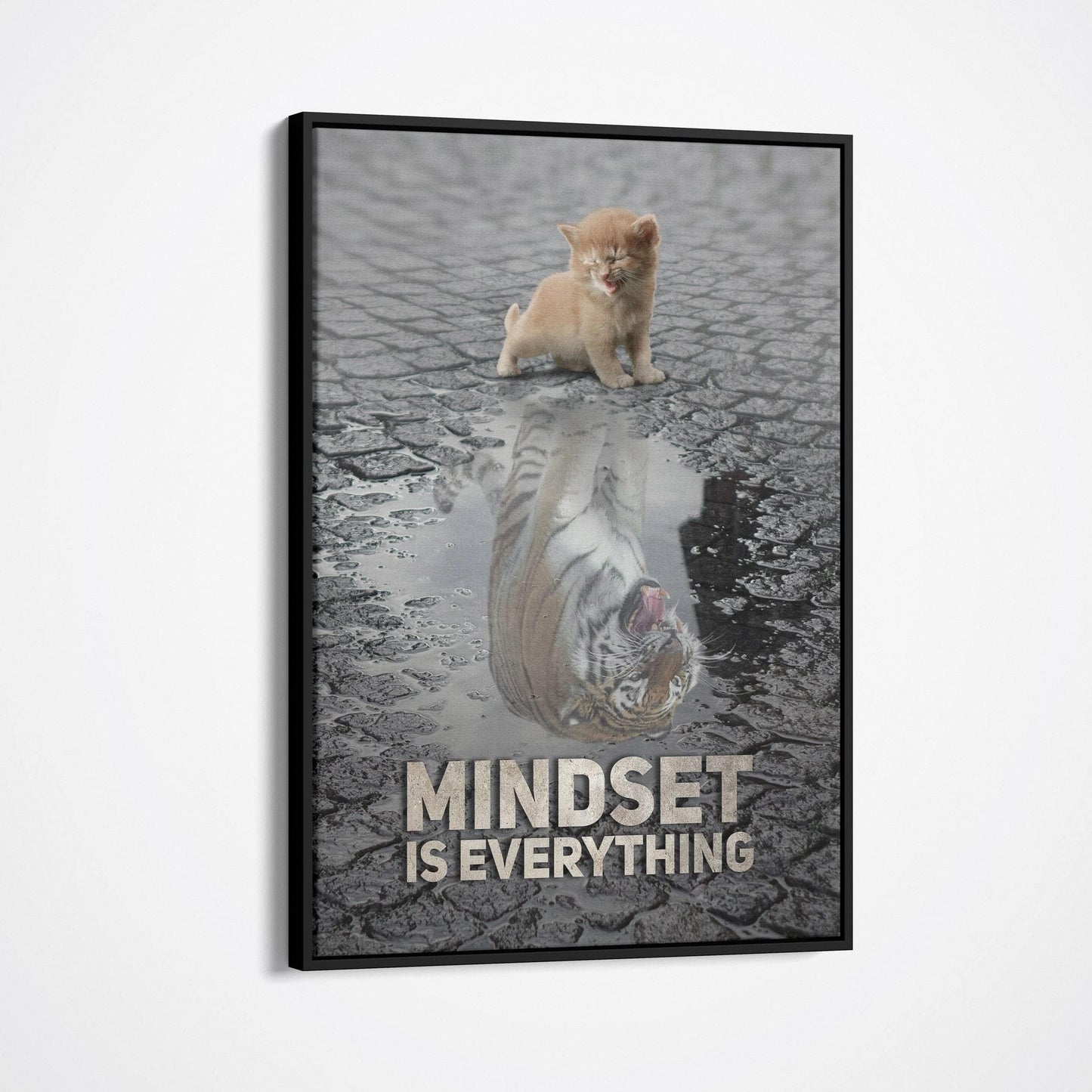 Mindset Is Everything Tiger-BOSS Art Culture