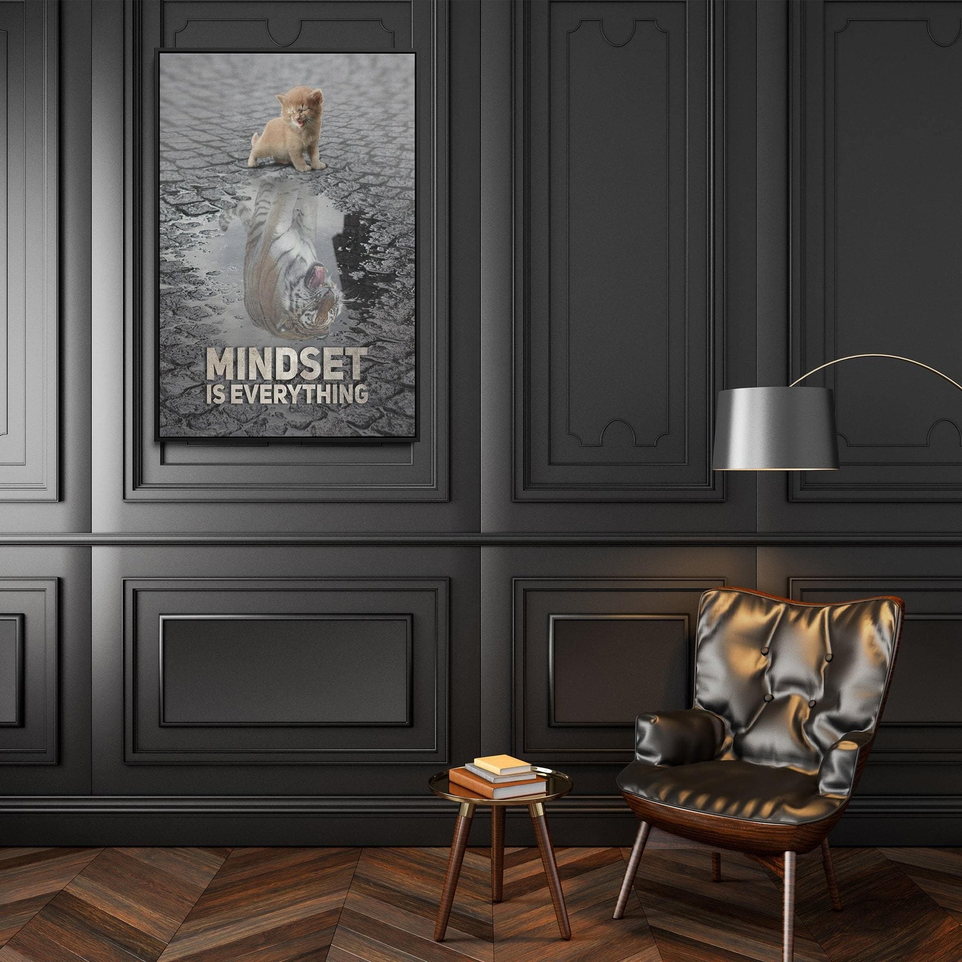 Mindset Is Everything Tiger-BOSS Art Culture