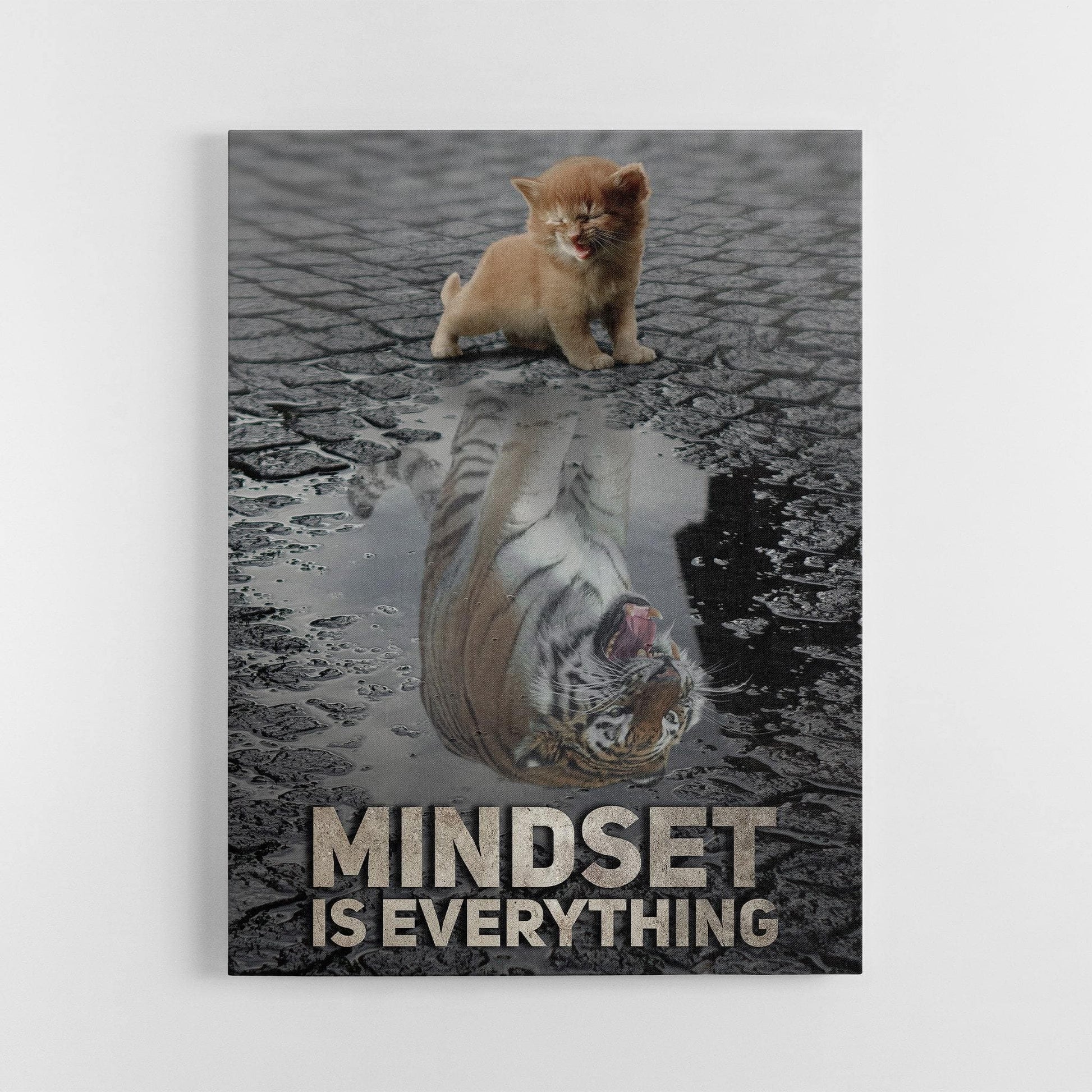 Mindset Is Everything Tiger-BOSS Art Culture